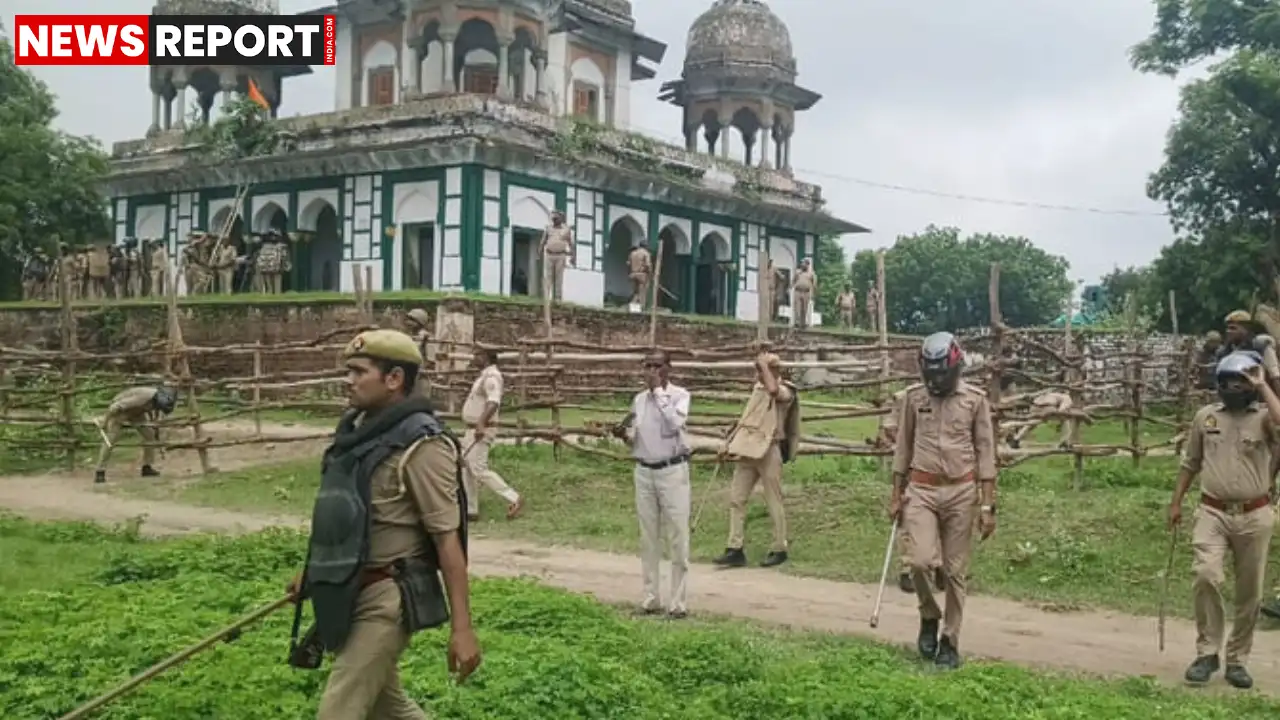 आबूनगर के विवादित मकबरे में तोड़फोड़ के आरोप में 160 लोगों पर एफआईआर, भाजपा नेताओं के नाम भी शामिल।