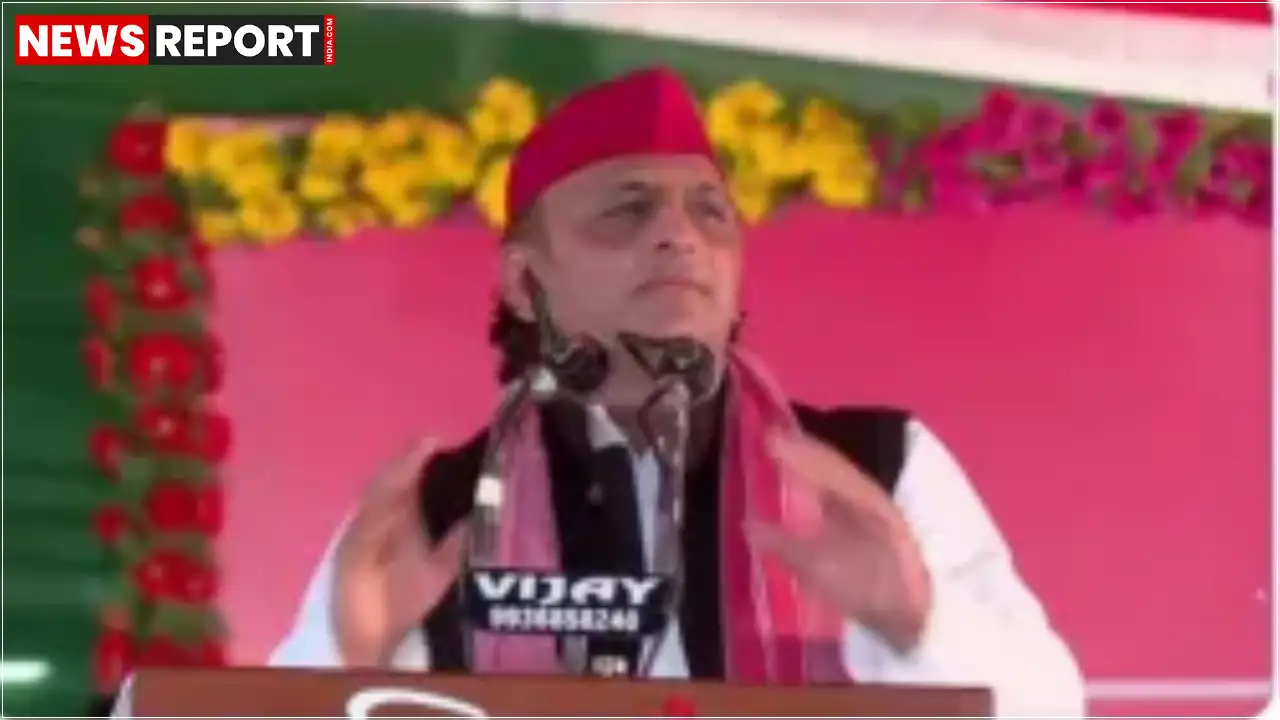 अखिलेश यादव ने आजमगढ़ में भाजपा सरकार पर जमकर हमला बोला और 2027 में समाजवादी सरकार बनने पर मुफ्त बिजली, आईपैड और महिलाओं को समाजवादी पेंशन देने का वादा किया।
