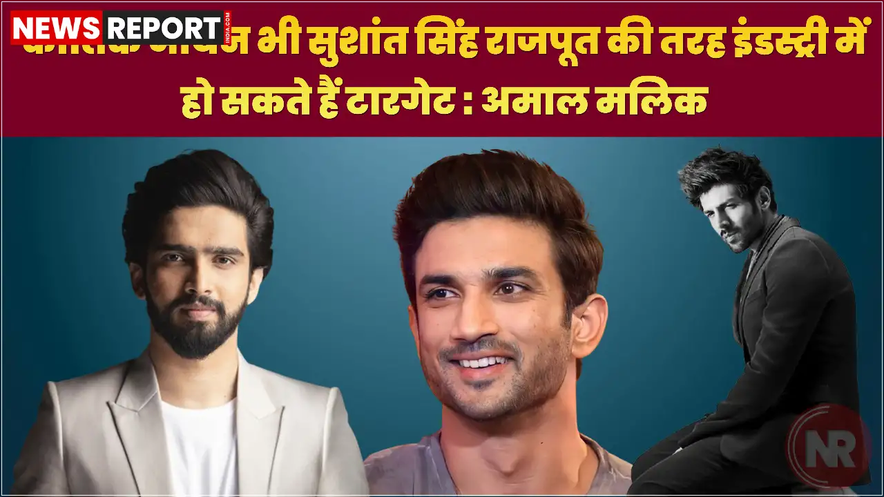 संगीतकार अमाल मलिक ने दावा किया है कि अभिनेता कार्तिक आर्यन को बॉलीवुड में सुशांत सिंह राजपूत जैसी ही चुनौतियों का सामना करना पड़ रहा है, जहां कुछ निर्माता-निर्देशक उन्हें निशाना बना रहे हैं।