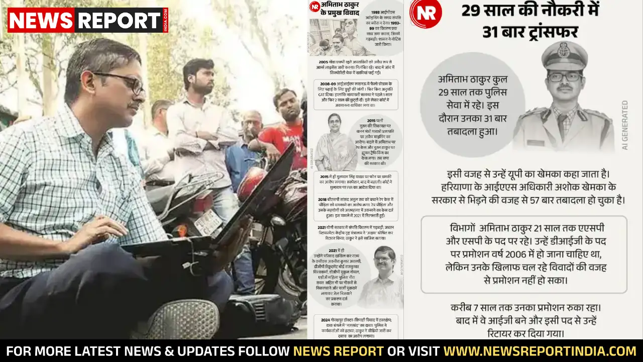 पूर्व आईपीएस अमिताभ ठाकुर को देवरिया जेल से वाराणसी लाकर सेंट्रल जेल में कड़ी सुरक्षा में रखा गया।