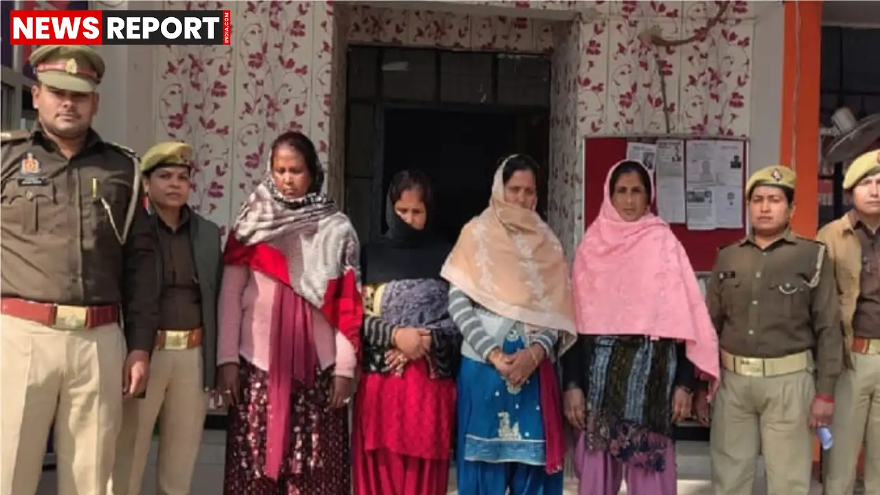 आजमगढ़: बरदह पुलिस ने महिला चोरों के अंतरजनपदीय गैंग का किया पर्दाफाश, चार गिरफ्तार