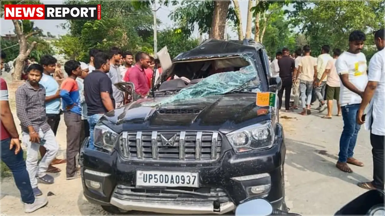 आजमगढ़ में बिंद्रा बाजार-मेहनगर मार्ग पर नीलगाय को बचाने के प्रयास में स्कॉर्पियो के पेड़ से टकराने से दो युवकों की मौत हो गई, जबकि दो अन्य गंभीर रूप से घायल हो गए, पुलिस जांच कर रही है।