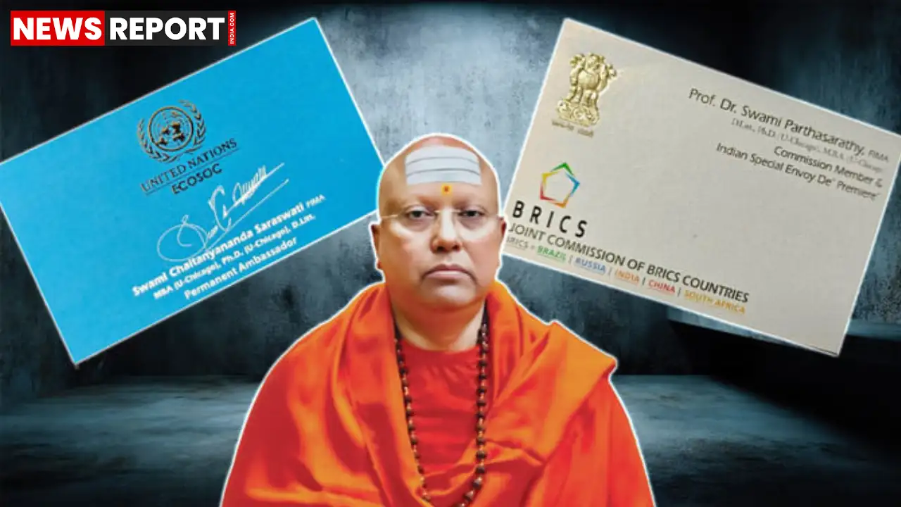 17 छात्राओं के यौन शोषण मामले में आरोपी बाबा चैतन्यानंद आगरा से हुआ, गिरफ्तार
