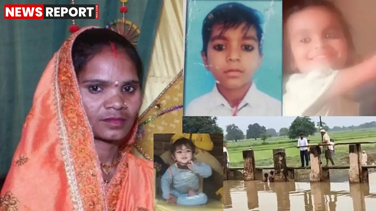 बांदा में पति से विवाद के बाद एक महिला ने अपने तीन बच्चों के साथ नहर में छलांग लगा दी, जिससे चारों की दुखद मौत हो गई। पुलिस ने पति को हिरासत में लिया है।