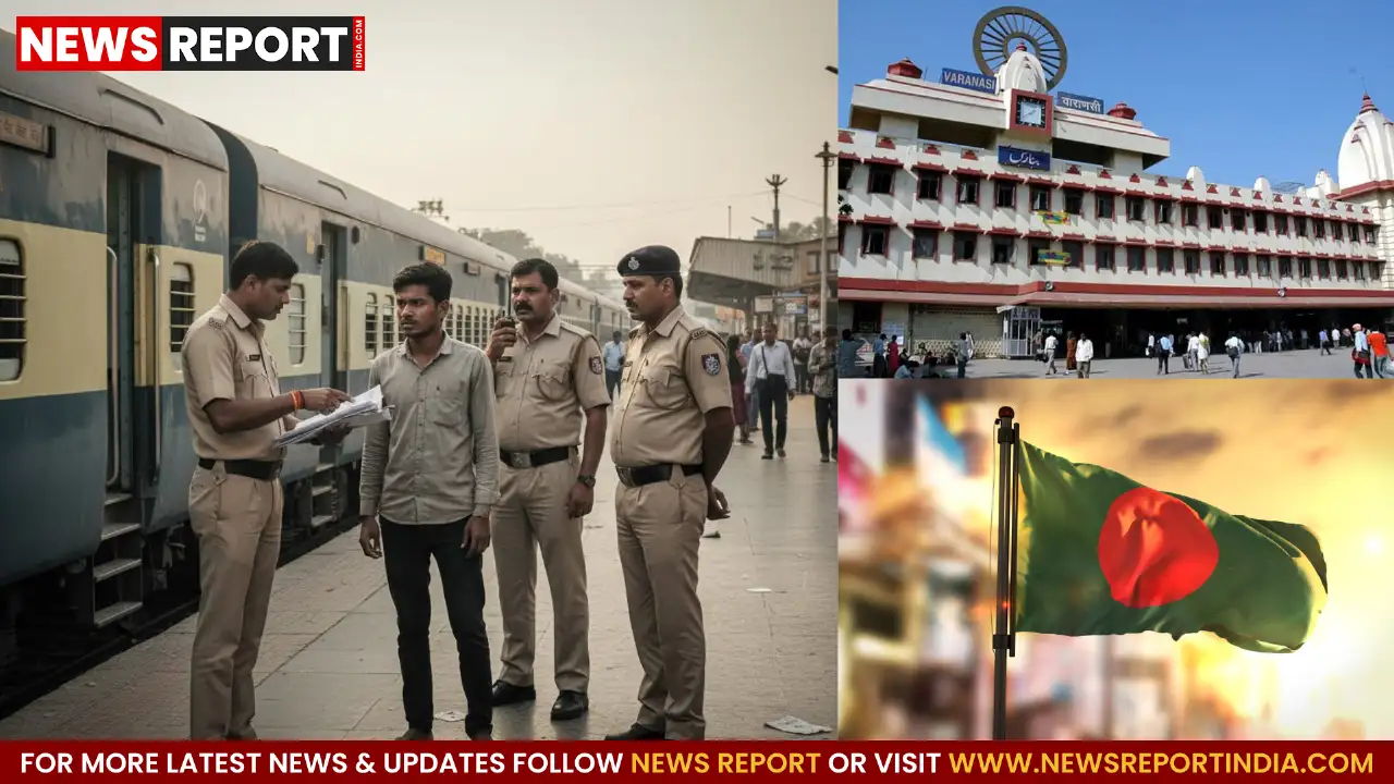 वाराणसी: कैंट स्टेशन पर बिना दस्तावेज बांग्लादेशी युवक गिरफ्तार, दिल्ली जाने की थी तैयारी वाराणसी: कैंट स्टेशन पर बिना दस्तावेज बांग्लादेशी युवक गिरफ्तार, दिल्ली जाने की थी तैयारी