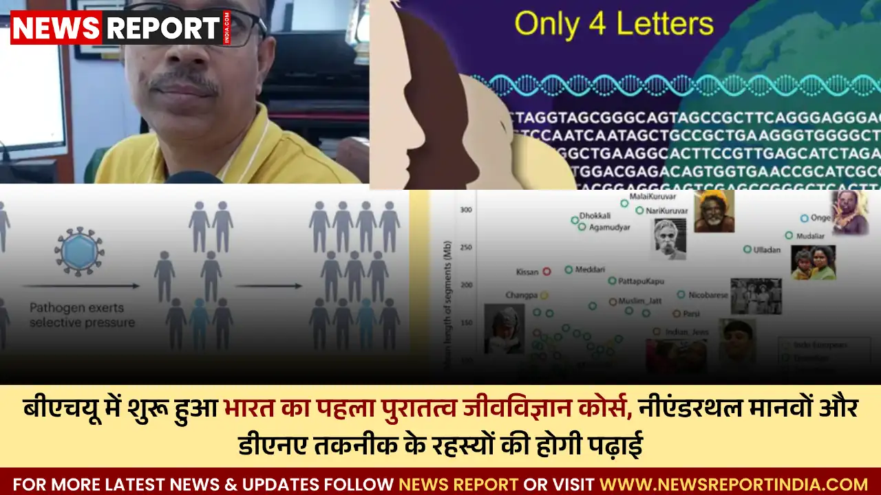 नई शिक्षा नीति के तहत बीएचयू ने भारत का पहला आर्कियोलॉजिकल जूलॉजी कोर्स लॉन्च किया नई शिक्षा नीति के तहत बीएचयू ने भारत का पहला आर्कियोलॉजिकल जूलॉजी कोर्स लॉन्च किया