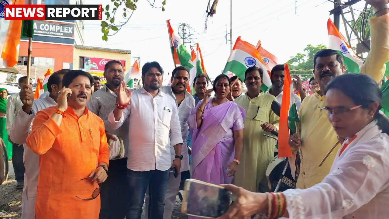 स्वतंत्रता दिवस की पूर्व संध्या पर भाजपा के नेतृत्व में रामनगर में विशाल तिरंगा यात्रा निकाली गई, जिसमें जनभागीदारी भी दिखी।