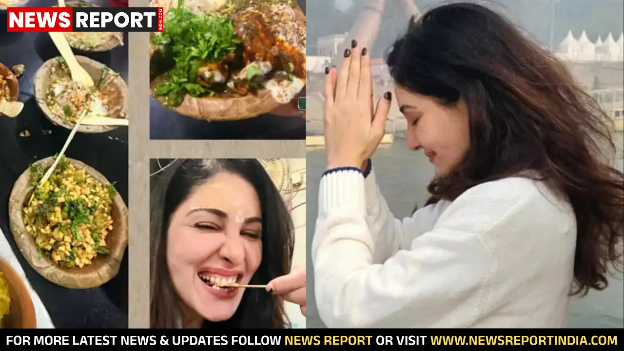 अभिनेत्री पूजा चोपड़ा ने मां के साथ काशी में बाबा विश्वनाथ समेत कई प्रमुख मंदिरों में दर्शन किए।