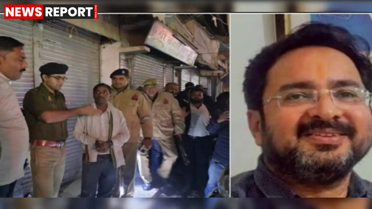 चंदौली: व्यस्त बाजार में दवा व्यापारी की गोली मारकर हत्या, कानून-व्यवस्था पर उठे सवाल