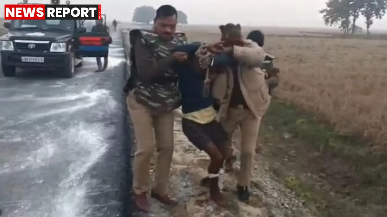 चंदौली: फिल्मी अंदाज़ में फरारी की कोशिश, पुलिस मुठभेड़ के बाद हत्या का आरोपी गिरफ्तार चंदौली: फिल्मी अंदाज़ में फरारी की कोशिश, पुलिस मुठभेड़ के बाद हत्या का आरोपी गिरफ्तार