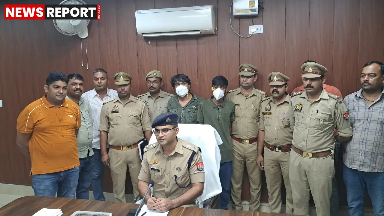 चंदौली: पुलिस ने जिम संचालक हत्याकांड के दो वांटेड अपराधियों को दबोचा, भारी असलहा बरामद चंदौली: पुलिस ने जिम संचालक हत्याकांड के दो वांटेड अपराधियों को दबोचा, भारी असलहा बरामद