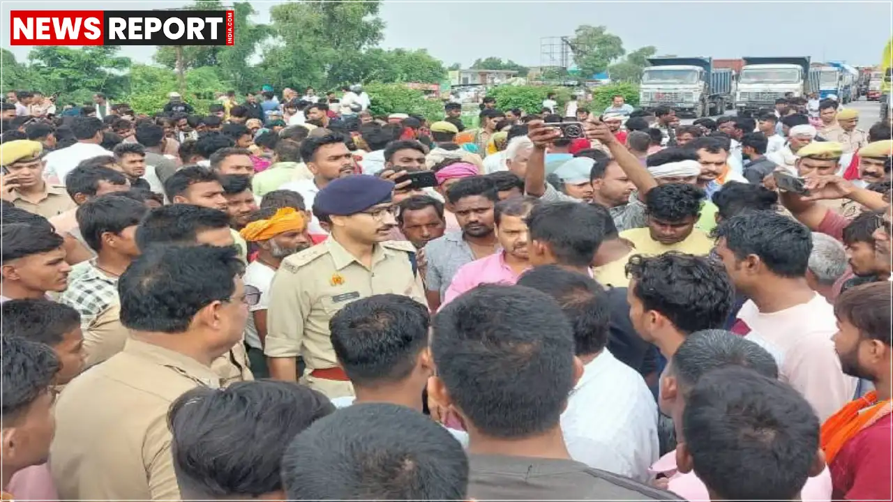वाराणसी-प्रयागराज हाईवे पर स्थित विधान बसेरा ढाबे में छात्रा अल्का बिंद की हत्या के बाद परिजनों और ग्रामीणों ने आरोपियों की गिरफ्तारी की मांग करते हुए 3 घंटे तक हाईवे पर चक्का जाम किया, जिससे यातायात बाधित हुआ।