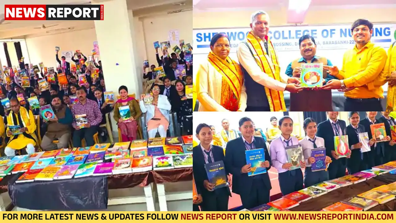 लखनऊ के शेरवुड कॉलेज में 453वें ऋषि वाङ्मय की स्थापना हुई, ज्ञान यज्ञ अभियान का हिस्सा