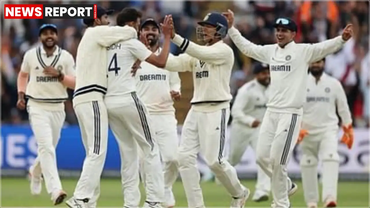 एजबेस्टन टेस्ट में भारत ने इंग्लैंड को 336 रनों से हराकर सीरीज 1-1 से बराबर की, शुभमन गिल की कप्तानी और आकाश दीप के प्रदर्शन ने जीत में महत्वपूर्ण भूमिका निभाई।