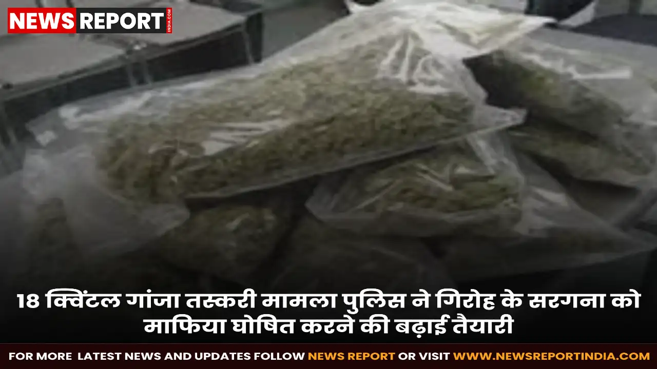 कानपुर में 18 क्विंटल गांजा तस्करी के मुख्य आरोपी को पिट एनडीपीएस एक्ट के तहत माफिया घोषित करने की तैयारी है।