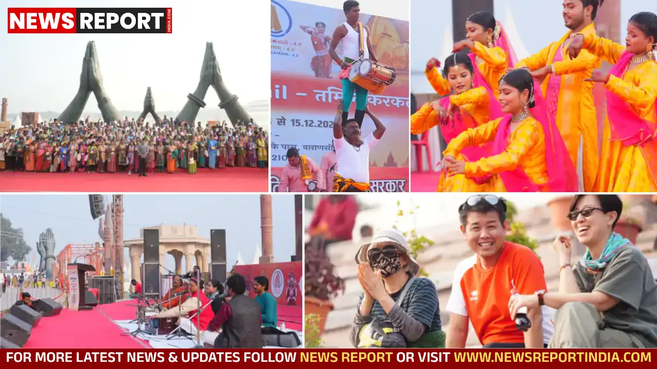 वाराणसी: काशी तमिल संगमम के सातवें दिन सांस्कृतिक प्रस्तुतियों ने मोहा मन वाराणसी: काशी तमिल संगमम के सातवें दिन सांस्कृतिक प्रस्तुतियों ने मोहा मन