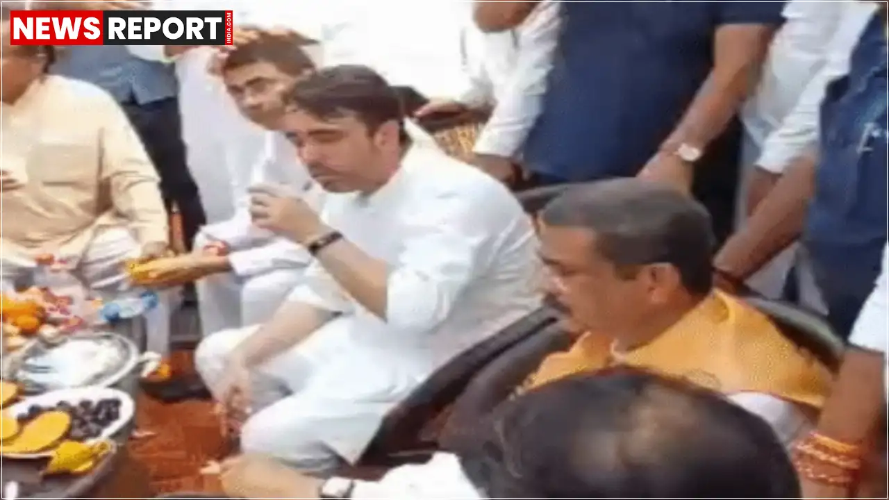 मेरठ में केंद्रीय मंत्री जयंत चौधरी के सम्मान में आयोजित मैंगो पार्टी में रालोद कार्यकर्ताओं ने आमों की लूट मचाई, जिससे कार्यक्रम की गरिमा भंग हो गई और वीडियो सोशल मीडिया पर वायरल हो गया।