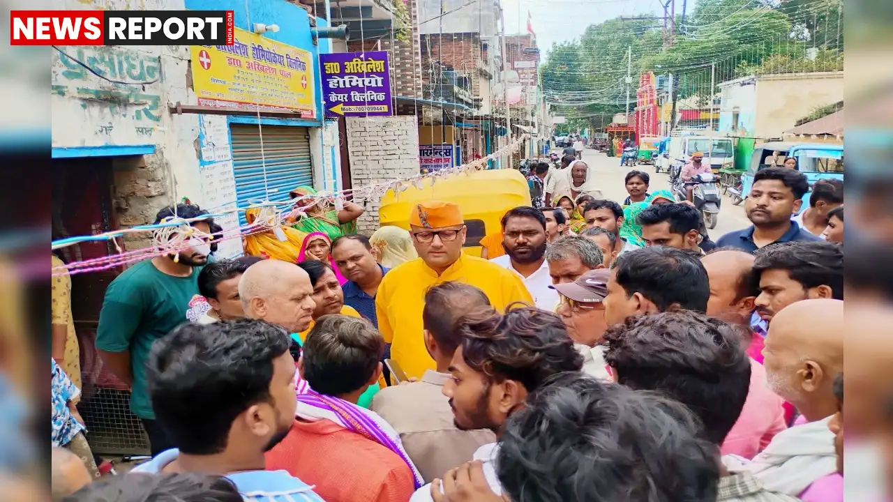 वाराणसी: विधायक सौरभ ने दुर्घटना में मृत युवा के परिवार को दी सांत्वना,अंतिम संस्कार की कराई व्यवस्था