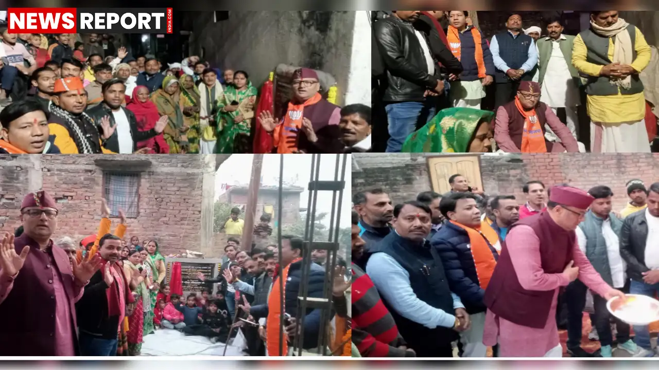 विधायक सौरभ श्रीवास्तव ने गोलाघाट वार्ड में 14.24 लाख की लागत से दो सड़कों के निर्माण का शिलान्यास किया।