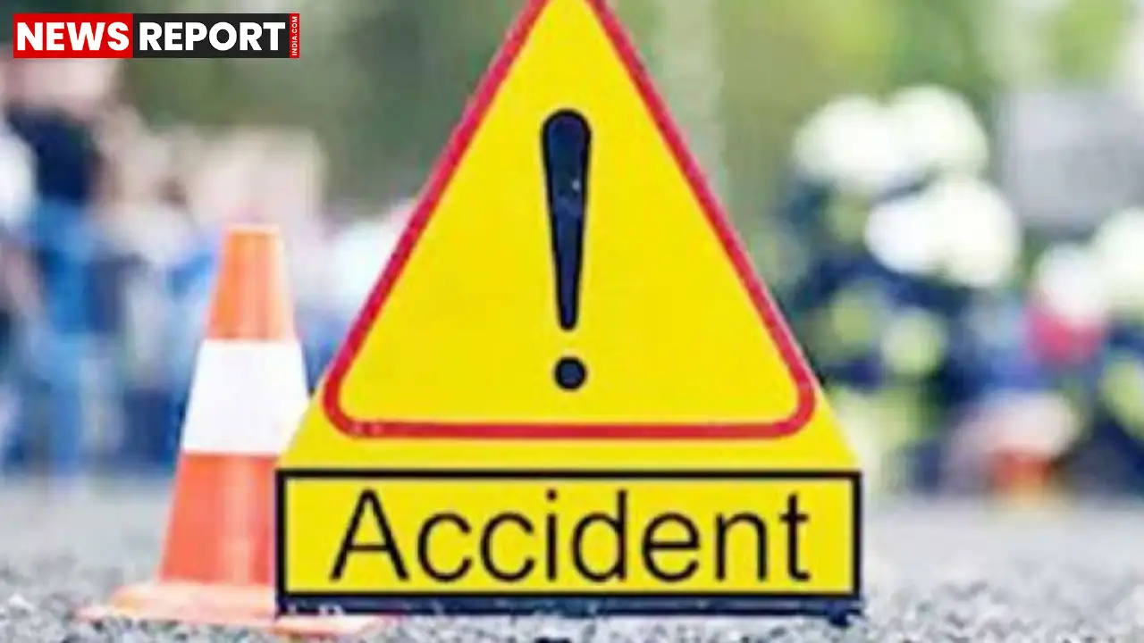 गुजरात के मोरबी में भीषण सड़क हादसे में दो छात्रों सहित चार लोगों की मौत हो गई, कंटेनर पलटने से ट्रक और कार में आग लगी।