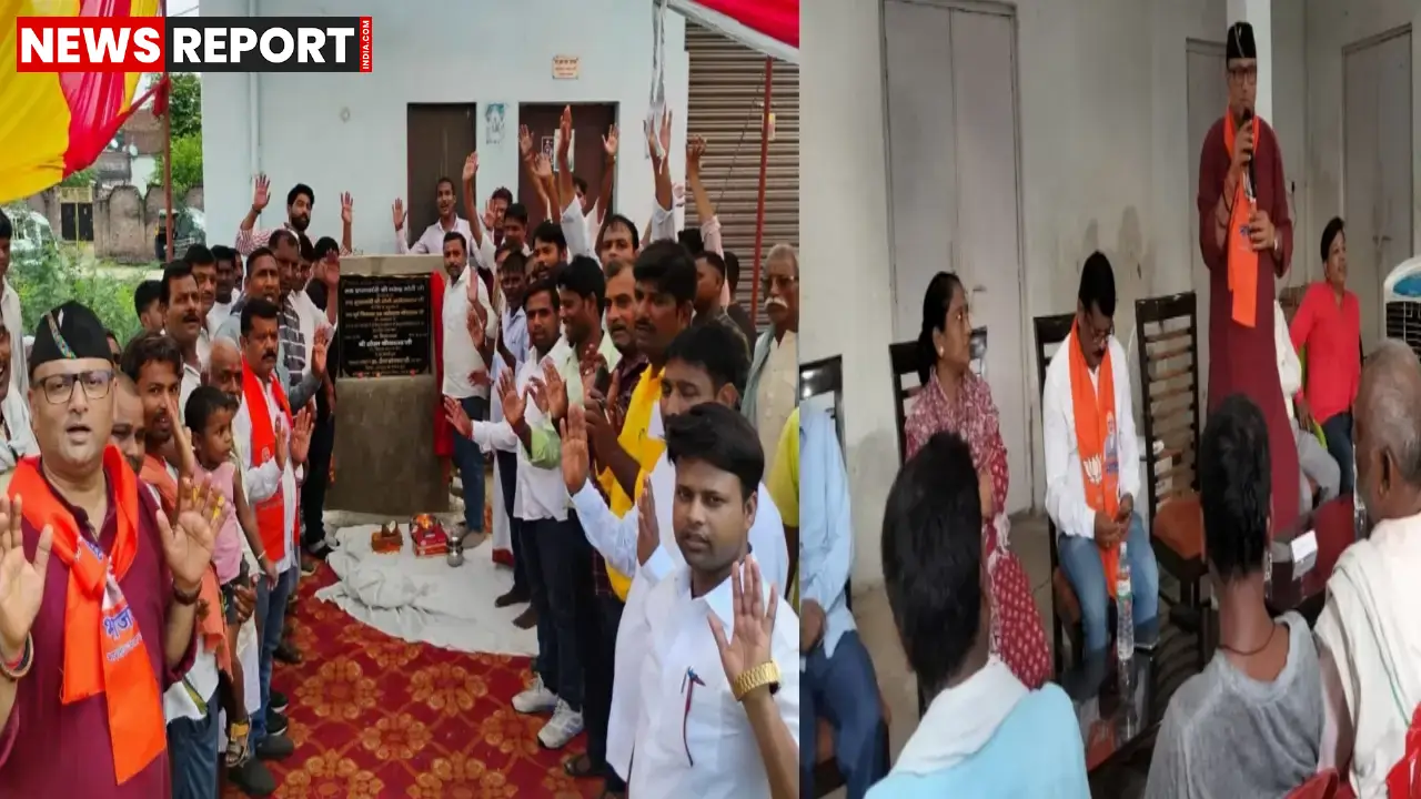 वाराणसी के कैंट विधायक सौरभ श्रीवास्तव ने रामनगर में ₹26.02 लाख की इंटरलॉकिंग सड़क का शिलान्यास किया जिससे स्थानीय लोगों को आवागमन में सुविधा मिलेगी।