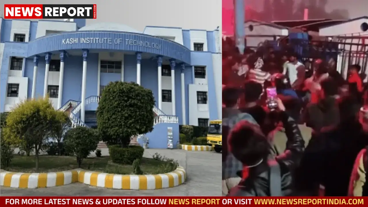 वाराणसी: काशी इंस्टिट्यूट ऑफ टेक्नोलॉजी में फीस और व्यवस्थाओं को लेकर छात्रों का उग्र प्रदर्शन, सीनियर-जूनियर में झड़प वाराणसी: काशी इंस्टिट्यूट ऑफ टेक्नोलॉजी में फीस और व्यवस्थाओं को लेकर छात्रों का उग्र प्रदर्शन, सीनियर-जूनियर में झड़प