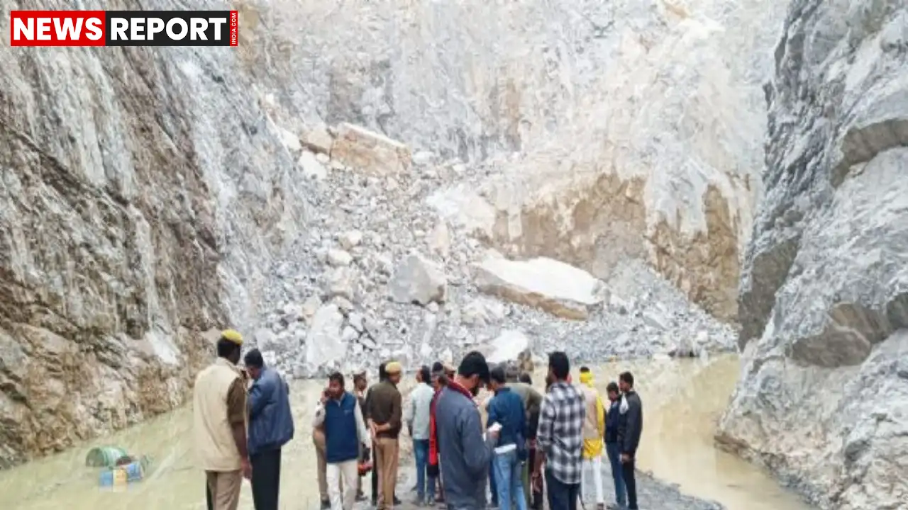 सोनभद्र: ओबरा पत्थर खदान धसकने से बड़ा हादसा, एक मजदूर की मौत, कई फंसे सोनभद्र: ओबरा पत्थर खदान धसकने से बड़ा हादसा, एक मजदूर की मौत, कई फंसे