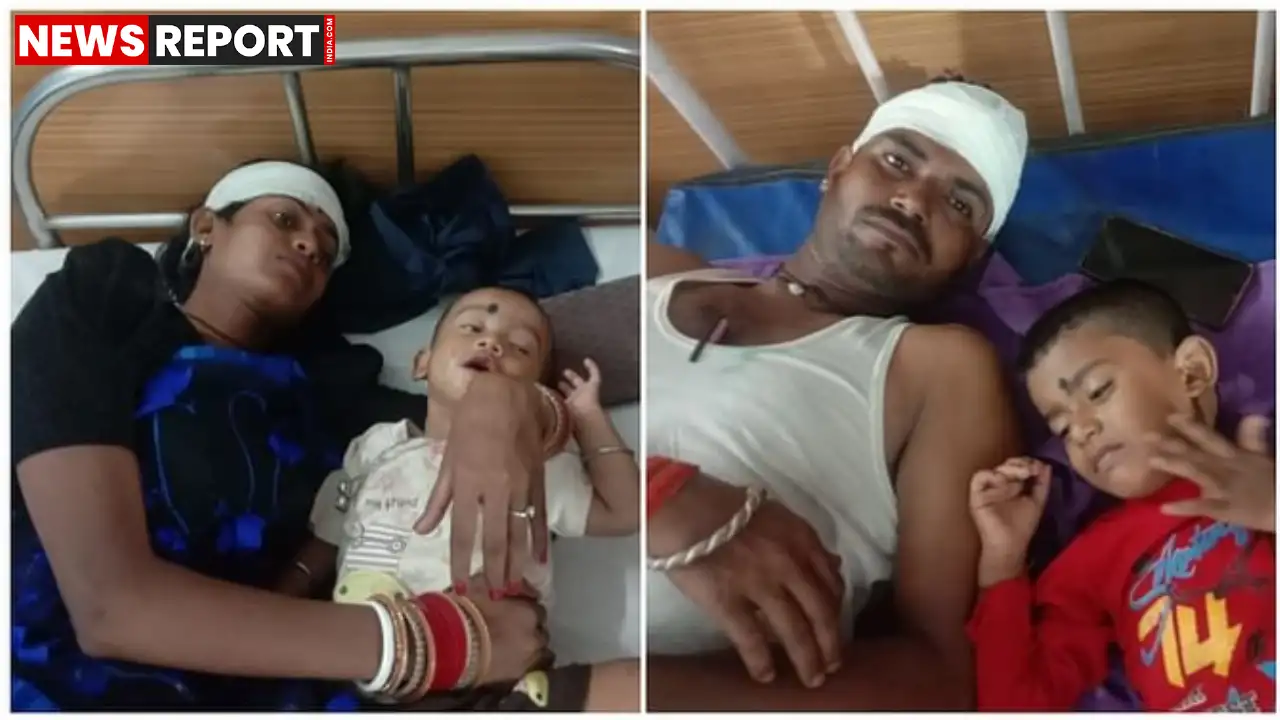 पीलीभीत के पूरनपुर-खटीमा जंगल मार्ग पर बाघ ने बाइक सवार परिवार पर हमला किया, जिसमें महिला गंभीर रूप से घायल हो गई, जबकि पति और दो बच्चे भी बाइक गिरने से घायल हुए।