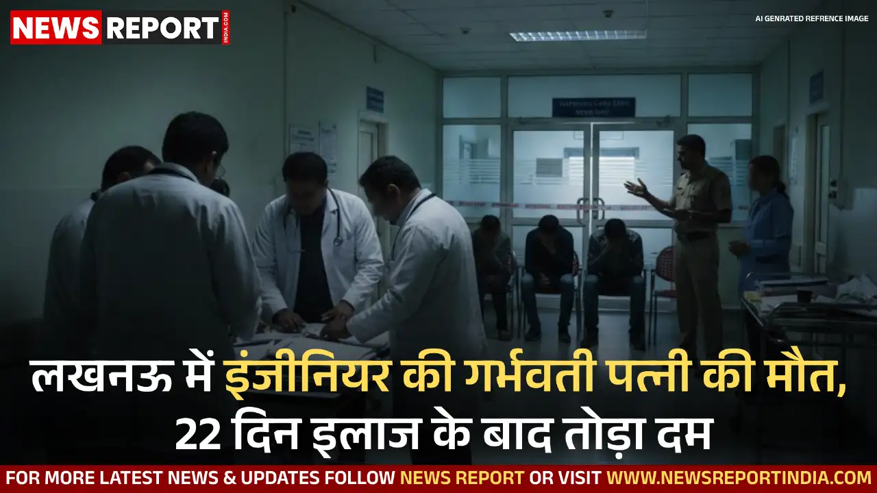 लखनऊ: गोमतीनगर में गर्भवती महिला की संदिग्ध मौत, पिता ने जहर देने का आरोप लगाया