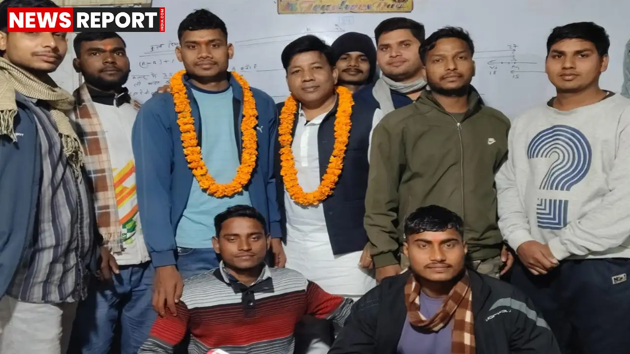 रामनगर के सृजन कोचिंग के छात्र राजू यादव का भारतीय सेना की अग्निवीर योजना में चयन हुआ, पूरे क्षेत्र में हर्ष का माहौल है।