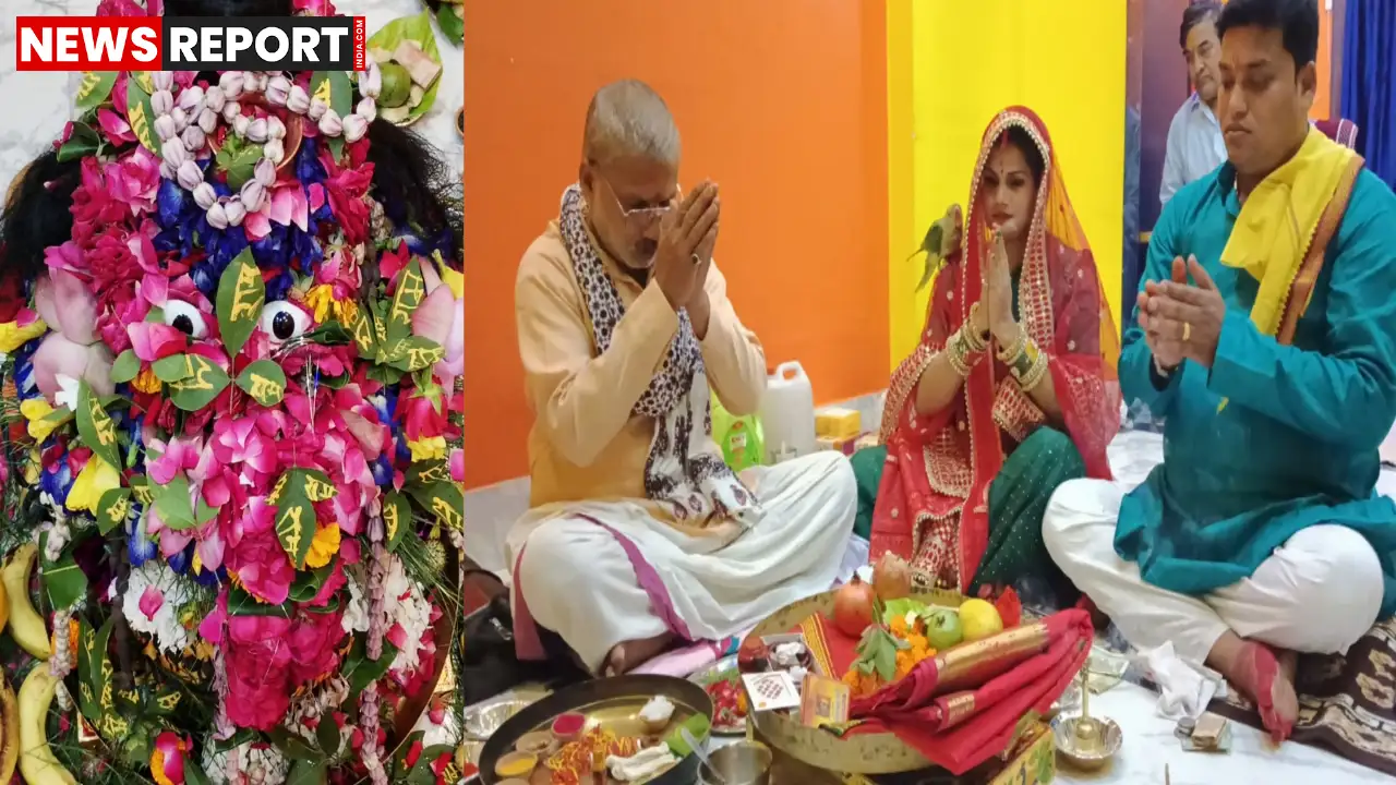 रामनगर वाराणसी के मां सावित्री विला में सावन सोमवार पर शिव रुद्राभिषेक का दिव्य आयोजन हुआ, वातावरण हर-हर महादेव से गूंज उठा।