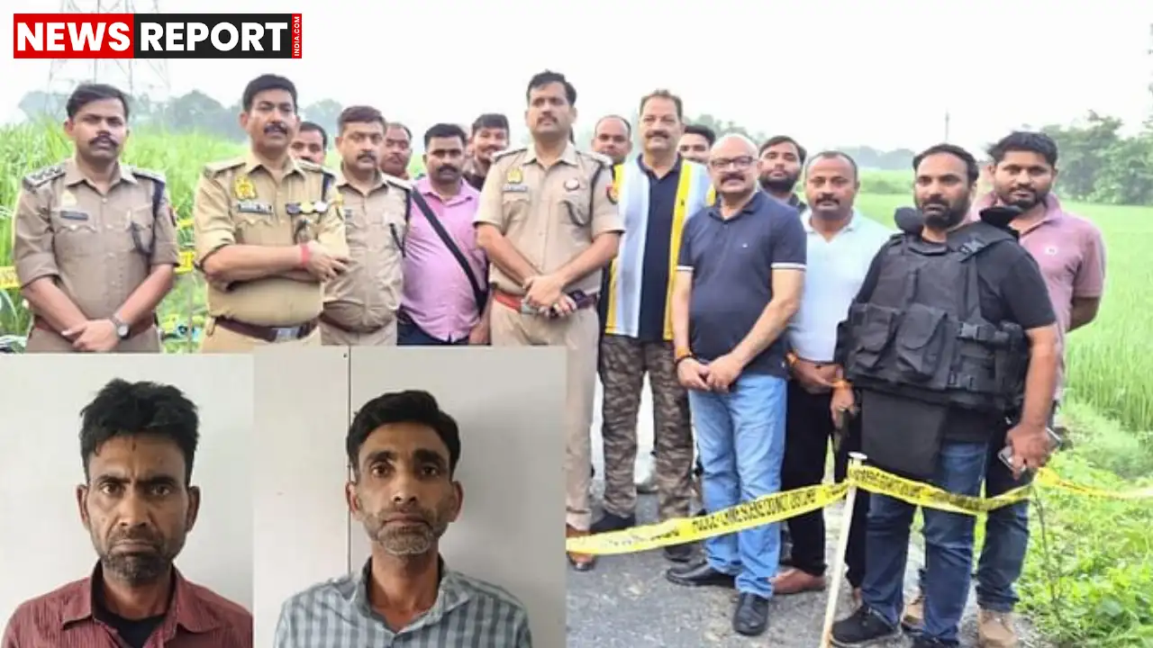 सीतापुर पुलिस ने पत्रकार राघवेंद्र बाजपेयी हत्याकांड के दो वांछित शूटरों को मुठभेड़ में मार गिराया जिन पर एक लाख का इनाम था।