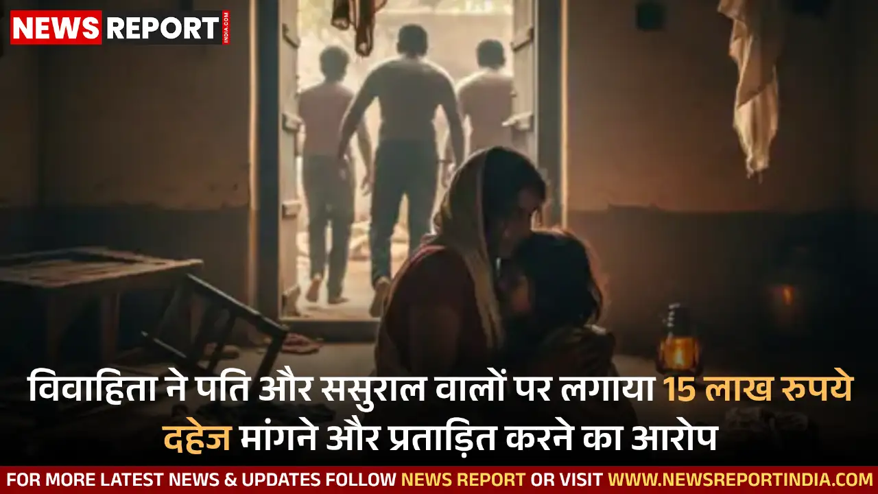 सोनभद्र की विवाहिता ने वाराणसी के पति और ससुराल पक्ष पर शादी के बाद से लगातार अतिरिक्त दहेज मांगने व प्रताड़ित करने का आरोप लगाया है।