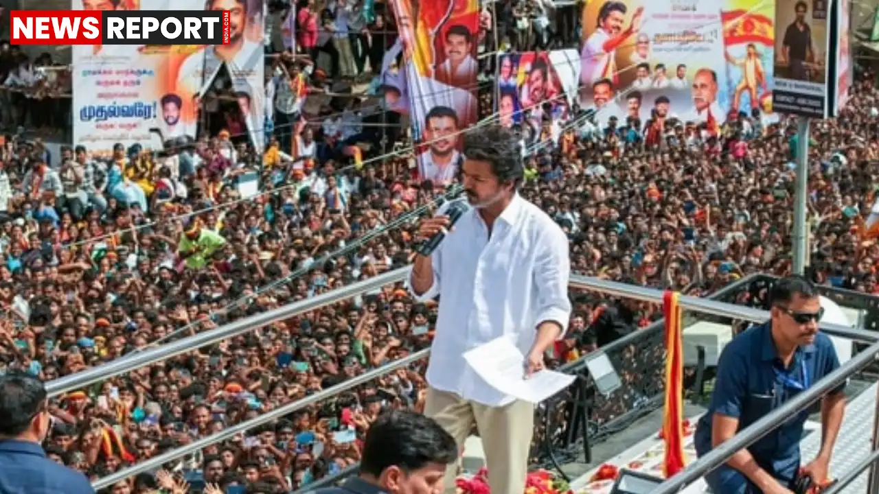 तमिलनाडु के करुर जिले में थलापथी विजय की रैली में भीड़ नियंत्रण की कमी से भगदड़ हुई, जिसमें कई महिलाओं और बच्चों की मौत हो गई।