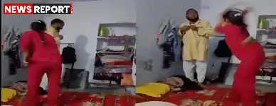 अमेठी: महिला ने मौलाना को हंटर से पीटा, बेटी से दुष्कर्म के लगाए गंभीर आरोप