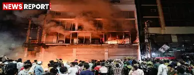 मयमनसिंह में ईशनिंदा के झूठे आरोप पर दीपू चंद्र दास को भीड़ ने मार डाला, जांच में आरोप बेबुनियाद पाए गए।