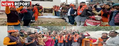 कैंट विधायक सौरभ श्रीवास्तव ने रामनगर में ₹44.76 लाख की लागत से चार सड़क व जल निकासी परियोजनाओं का शिलान्यास किया।