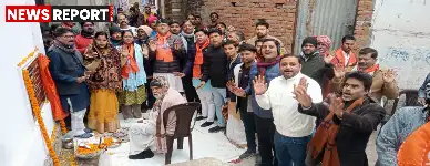 वाराणसी के कैंट विधायक सौरभ श्रीवास्तव ने रामनगर और सुंदरपुर में ₹19.58 लाख के सड़क व जल निकासी कार्यों का शिलान्यास किया, वरिष्ठ नागरिकों से कराया पूजन।