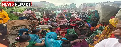 चंदौली: मूसलधार बारिश से कच्चा मकान गिरा, पिता-पुत्र की दुःखद मौत