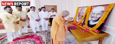 मुख्यमंत्री योगी ने गांधी-शास्त्री जी के जयंती पर किया नमन, बताया डबल इंजन सरकार का संकल्प