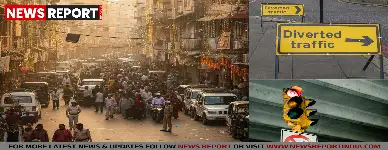 वाराणसी: धनतेरस पर भीड़ प्रबंधन हेतु विशेष रूट डायवर्जन लागू, नो व्हीकल जोन घोषित