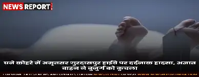 अमृतसर-गुरदासपुर हाईवे पर घने कोहरे के कारण हुए दर्दनाक सड़क हादसे में एक बुजुर्ग की मौत हो गई, पुलिस ने जांच शुरू की।