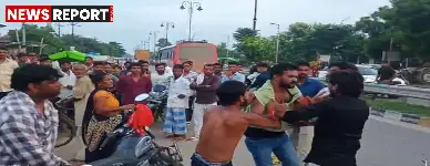 गोरखपुर: मछली खरीदने को लेकर दो ग्राहकों में हुई जमकर मारपीट, हाईवे पर लगा जाम