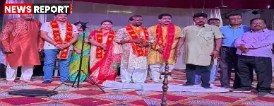 गोरखपुर: दुर्गा बाड़ी में शारदीय उत्सव का आगाज, डॉ. राकेश श्रीवास्तव ने बिखेरी भजन की छटा