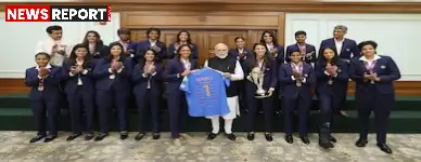 महिला वनडे विश्वकप 2025 कि चैंपियन टीम इंडिया ने पीएम मोदी से की मुलाकात
