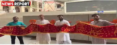 वाराणसी: काशी विश्वनाथ धाम से मुंबई में लाल बाग के राजा को भेजा गया, विशेष दुपट्टा