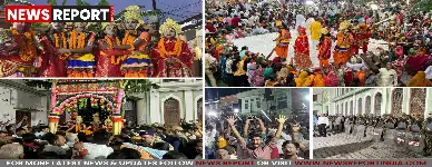 मऊ में 500 साल पुरानी भरत मिलाप परंपरा भव्यता से संपन्न, सांप्रदायिक सौहार्द का प्रतीक