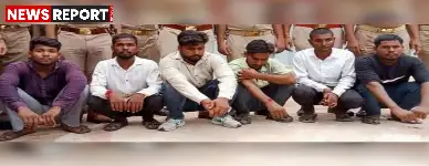 मिर्जापुर में असलहा तस्करी गैंग का भंडाफोड़, पुलिस ने छह आरोपियों को किया गिरफ्तार