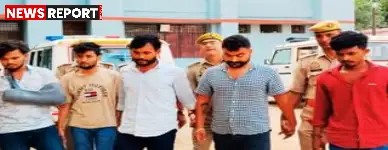 मिर्जापुर पुलिस ने किया अवैध असलहा तस्करी गिरोह का भंडाफोड़, पांच तस्कर गिरफ्तार