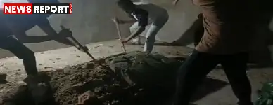 मिर्जापुर: अंधविश्वास के चलते घर में बनी मजार पर बवाल, चार हिरासत में, पुलिस तैनात